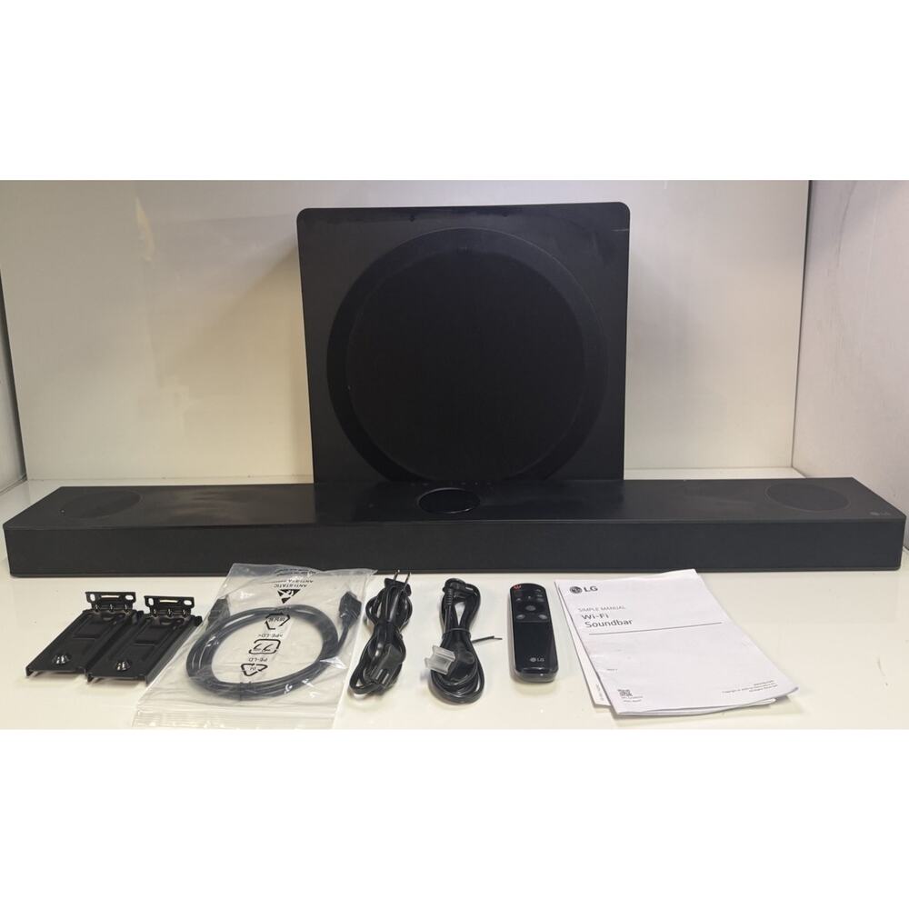LG Soundbar S80TY for TV with Dolby Atmos 3.1.3 Channel & Subwoofer 480 Watts